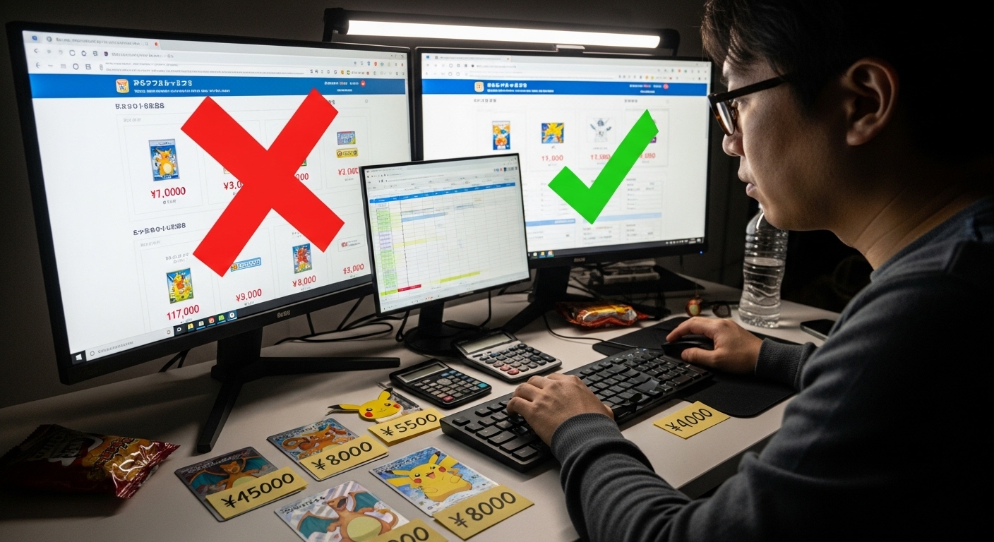 本物と偽物のアド確定オリパ