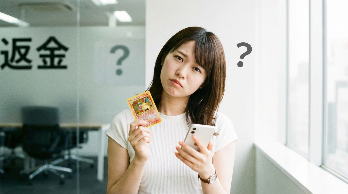 cloveオリパは返金できる？結論と5つのケース別対処法