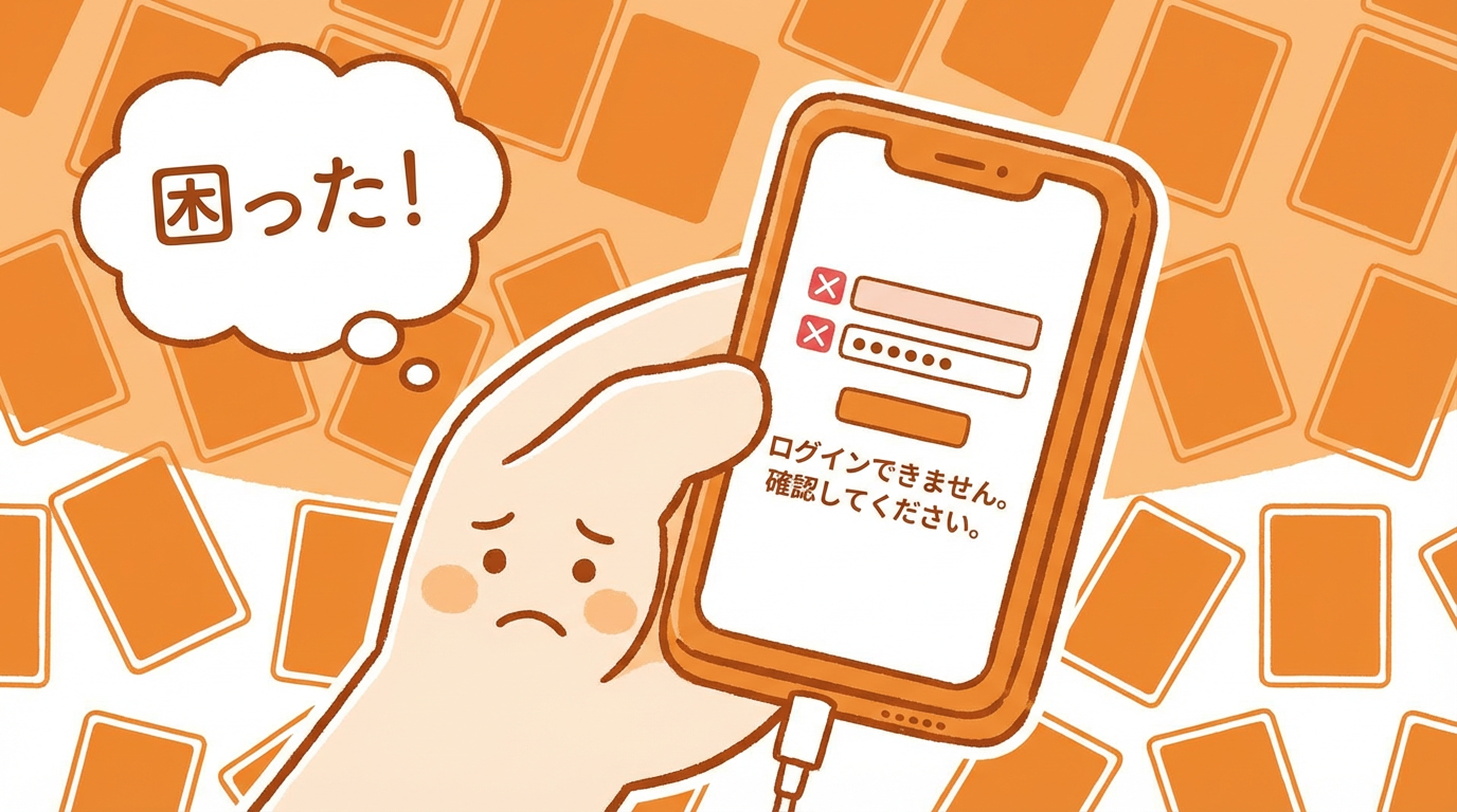 オリくじにログインできない時の対処法|原因6つと解決手順を完全解説