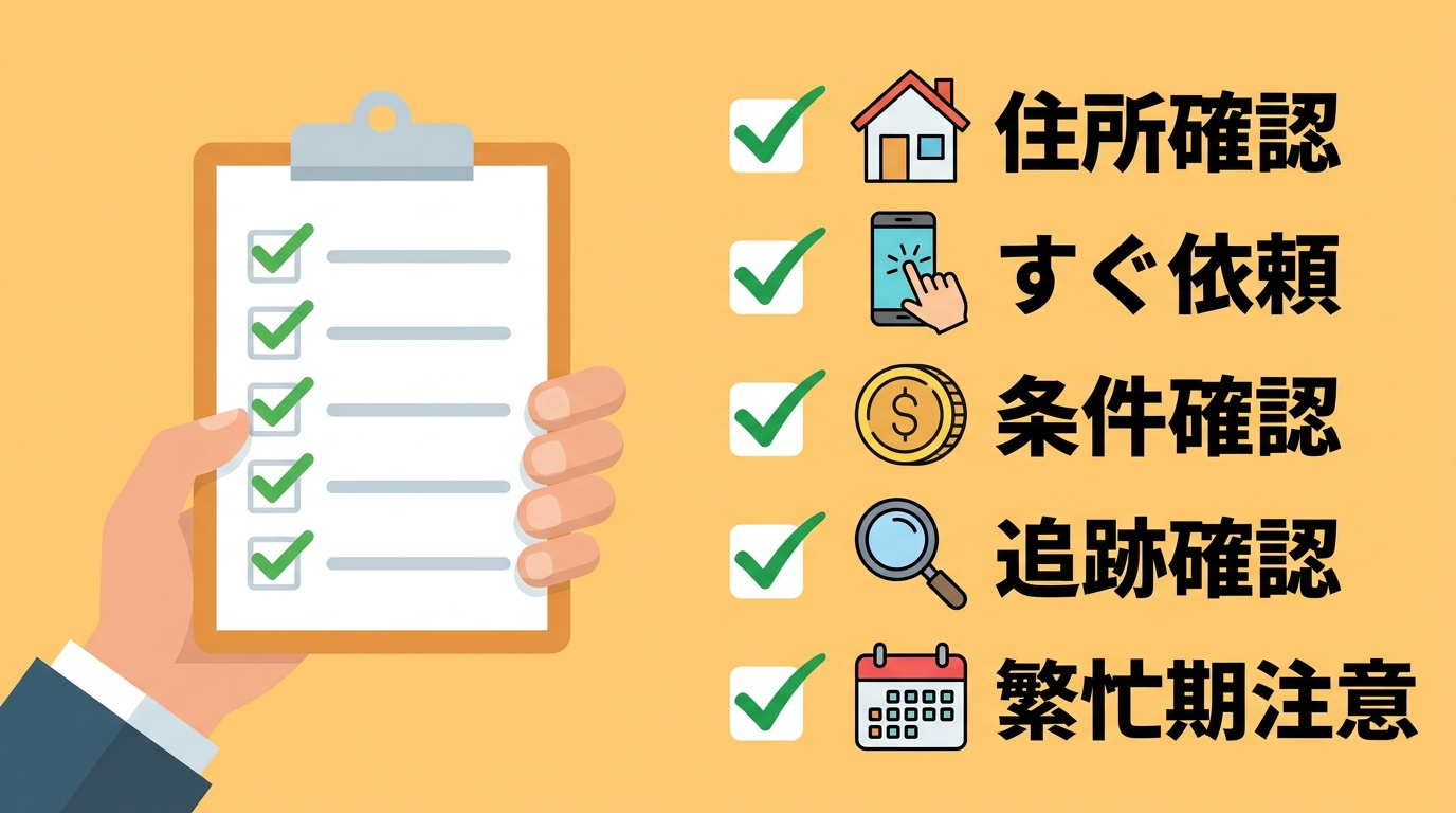 5つのチェックリスト