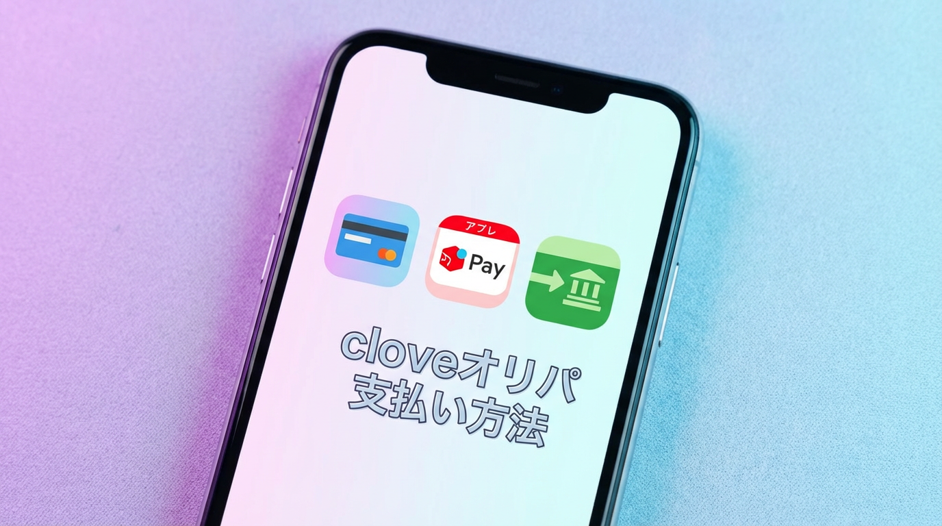 cloveオリパの支払い方法4種を比較！PayPayやクレカの手順も解説