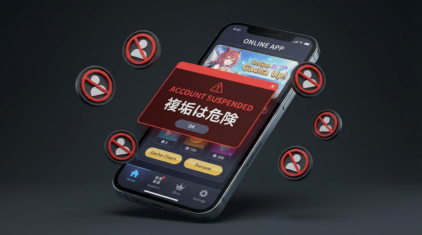 オリパ複垢はバレる！1,450万pt没収の実例とBAN基準を完全解説