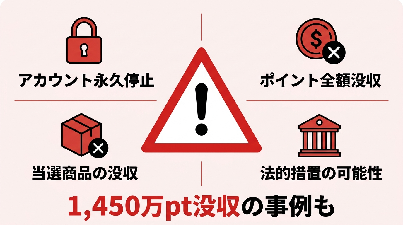 ペナルティの深刻さ