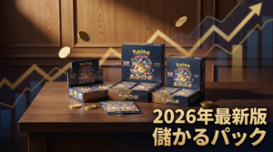 【2026年最新】ポケモンカード儲かるパックTOP10｜還元率200%超え激アツBOXを徹底分析