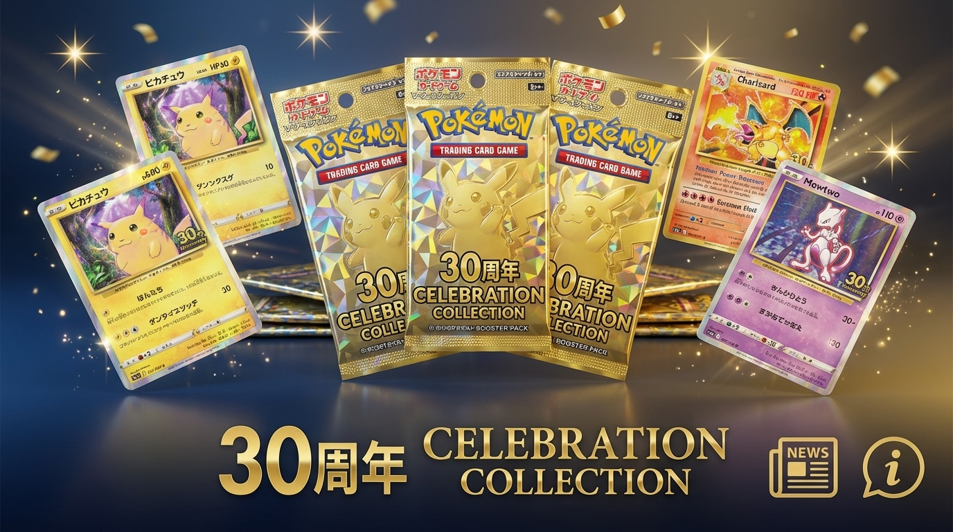 CELEBRATION COLLECTION（30周年記念パック仮）最新情報まとめ｜確定情報/未確定/予想を分けて整理【2026年版】