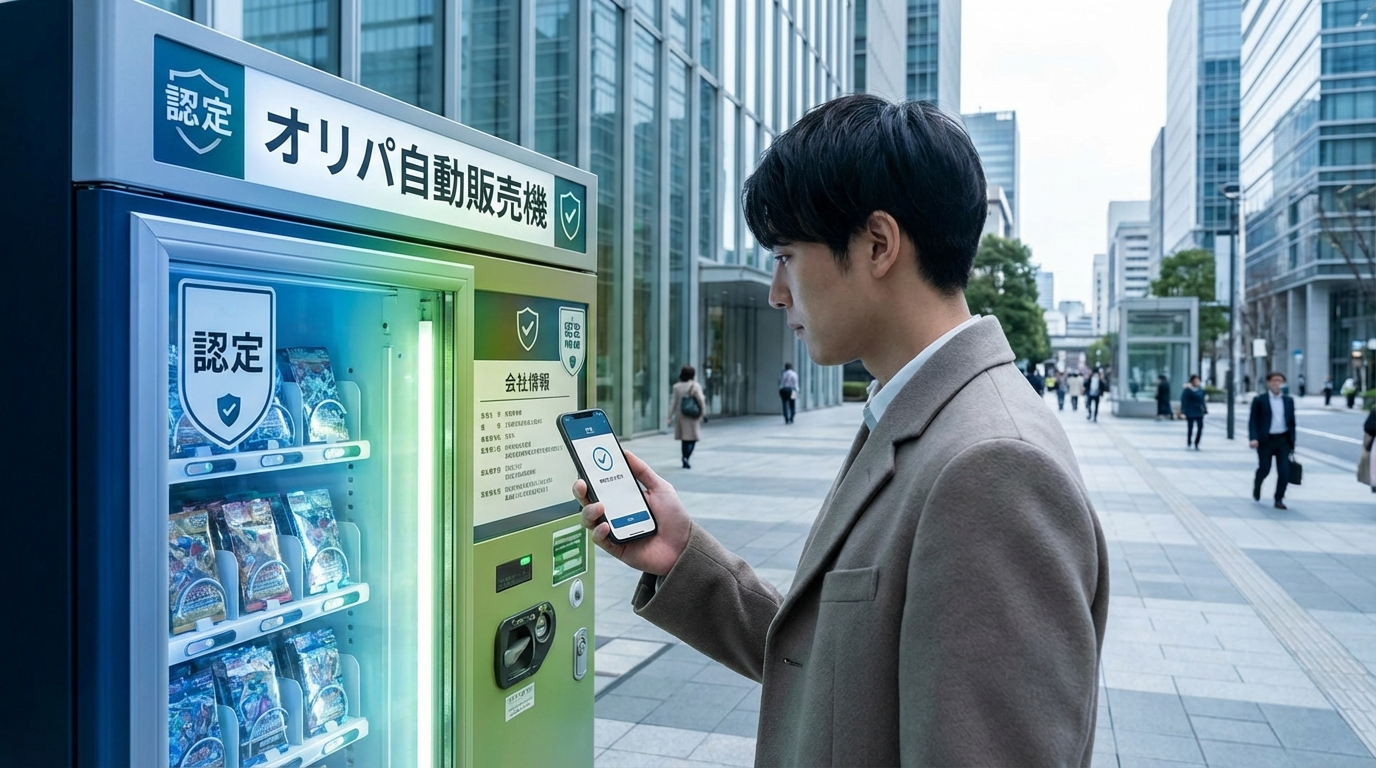 トレカ自販機オリパは安全なの？運営主体を見分ける5つの確認ポイント