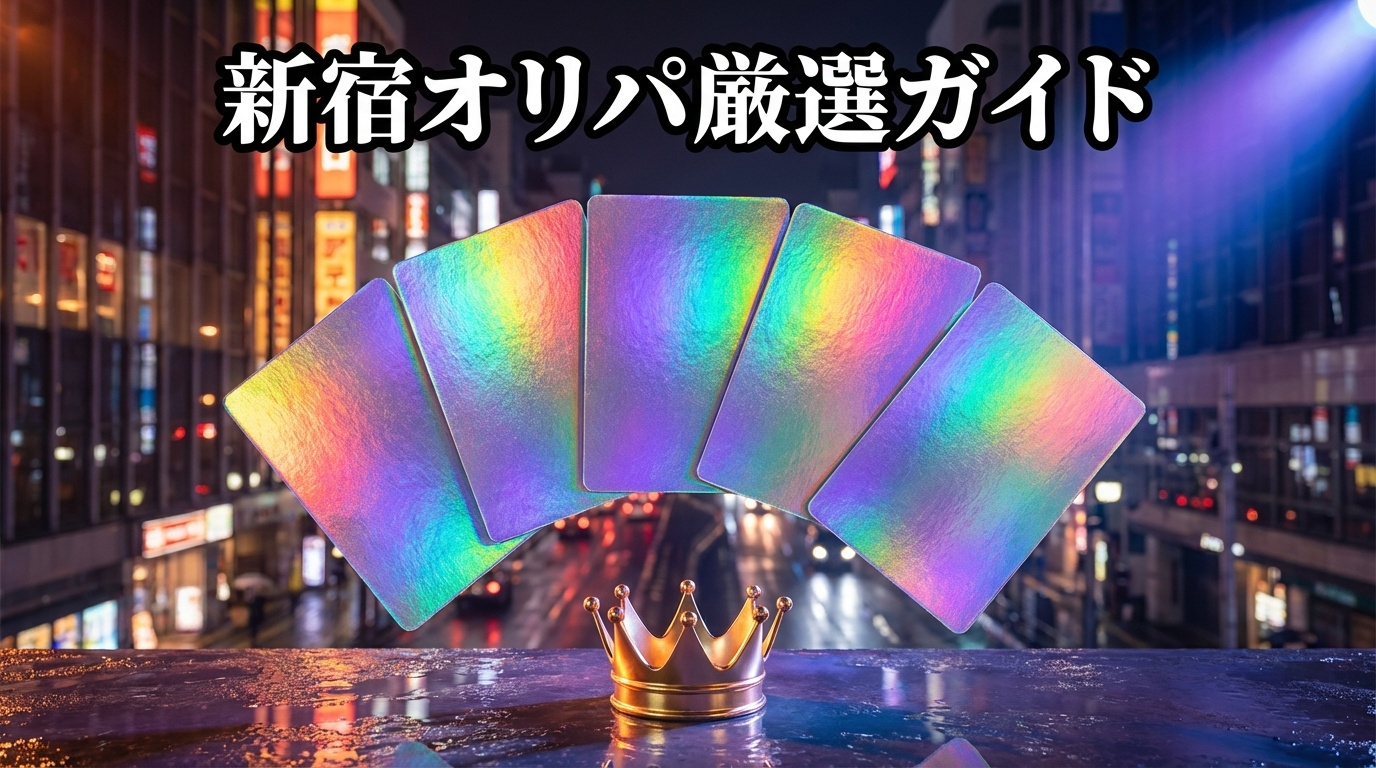 新宿のポケカオリパ優良店5選＋オンライン3選｜西口・南口マップ付き