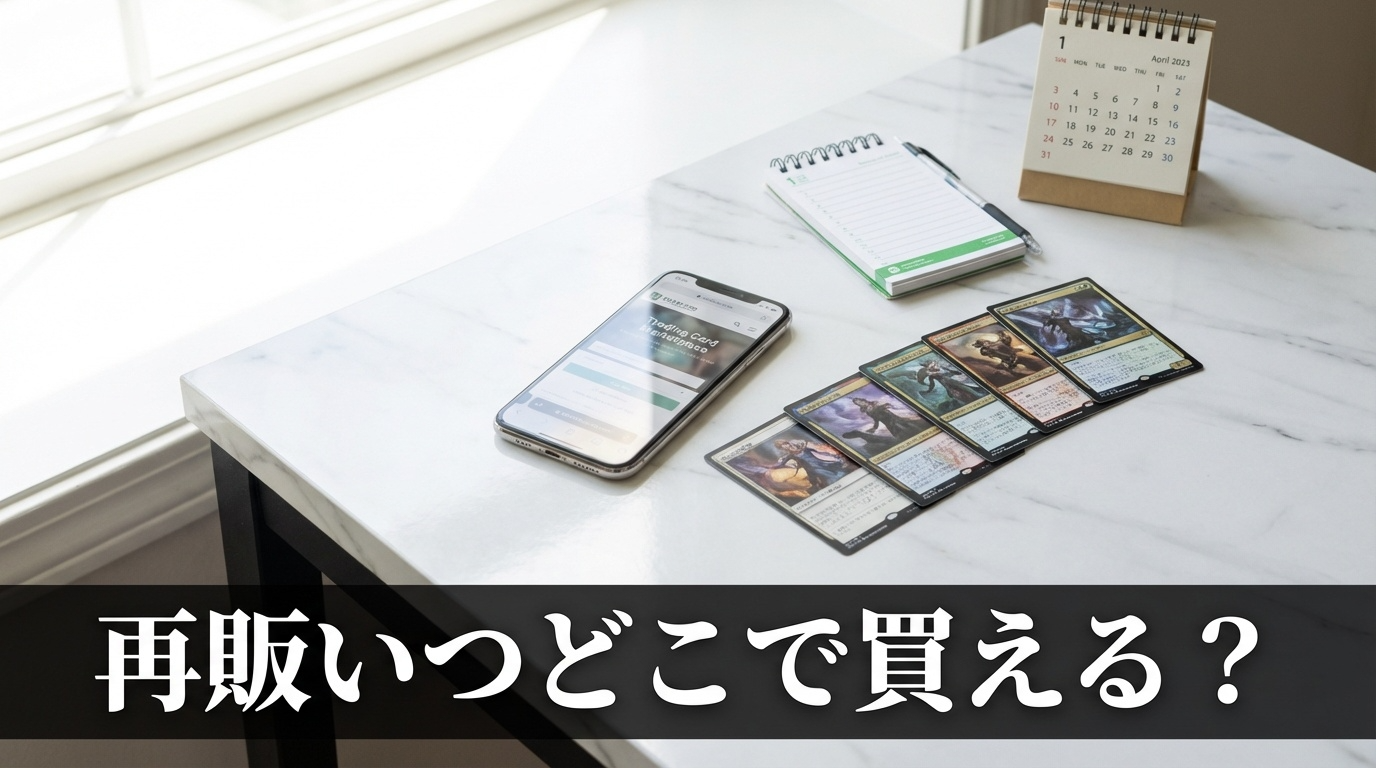 ポケカ テラスタルフェスex再販はいつ？2026年2月〜4月の購入ルートと転売リスク