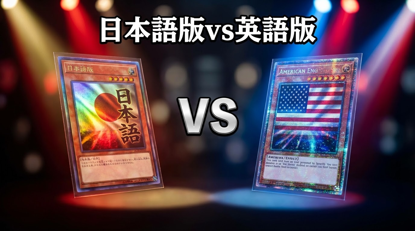 ポケカ日本語版と英語版の違い7選|価格・品質・投資価値を徹底比較
