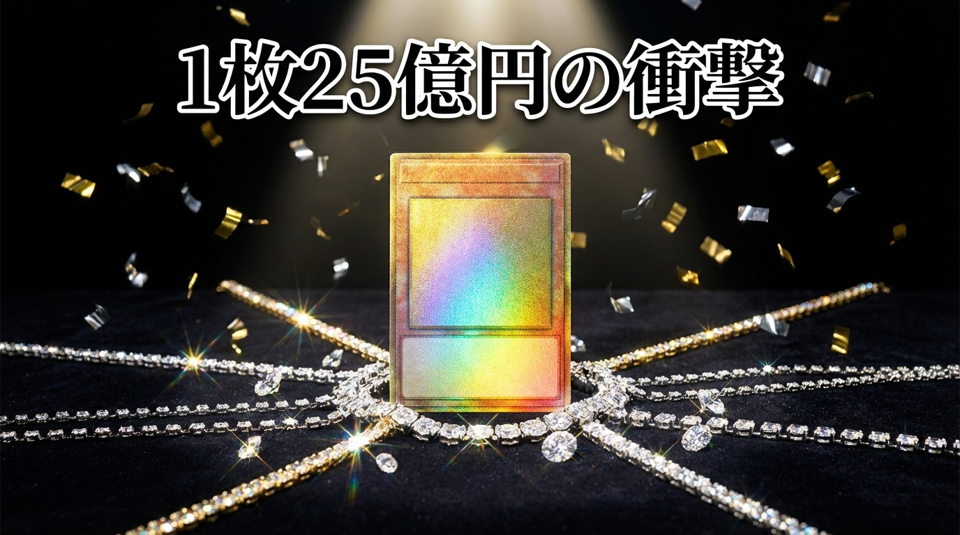 ポケカ1枚25億円で落札！ギネス更新の衝撃ニュースと高額カードの狙い方
