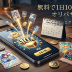 【2026年版】無料で1日10連回せるオリパサイト3選｜ログボ満額活用術
