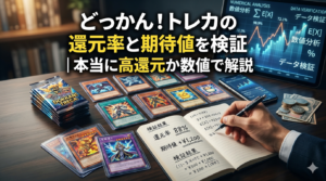 どっかん！トレカの還元率と期待値を検証｜本当に高還元か数値で解説