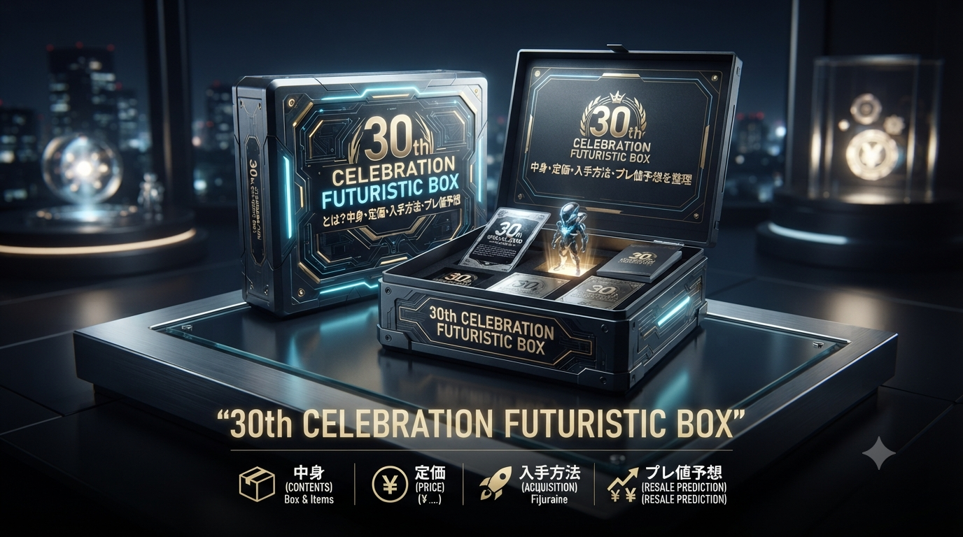 30th CELEBRATION FUTURISTIC BOXとは?中身・定価・入手方法・プレ値予想を整理